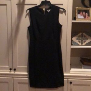 Navy sleeveless Calvin Klein dress